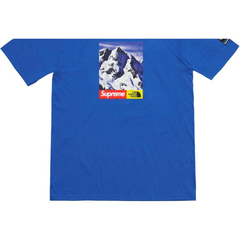 Футболка Supreme x The North Face Mountain Tee Royal - изображение 7