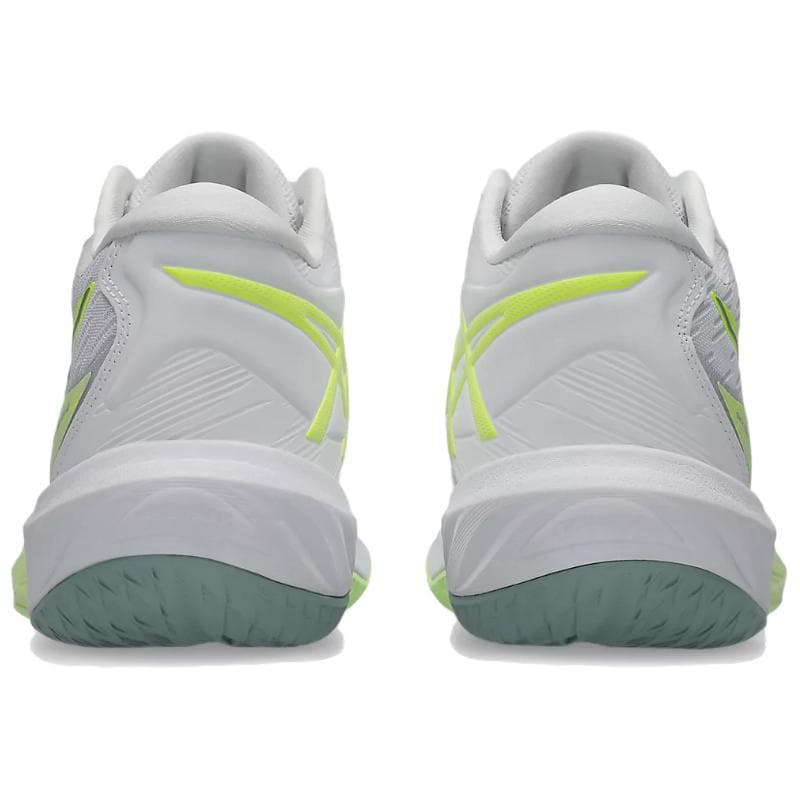 Кроссовки ASICS SKY ELITE FF MT Волейбольные кроссовки MID Топ Белый Ярко-желтый Женские - изображение 4