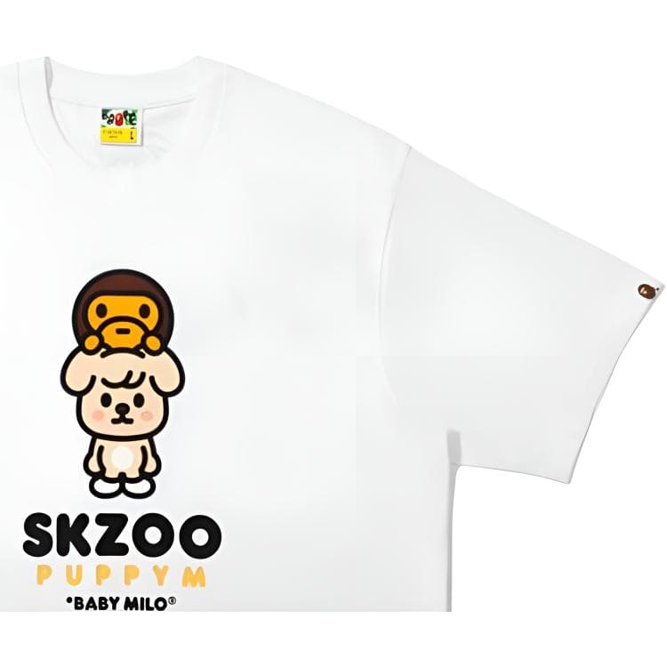 Футболка A BATHING APE Stray Kids FW25 T Рубашка Унисекс - изображение 4