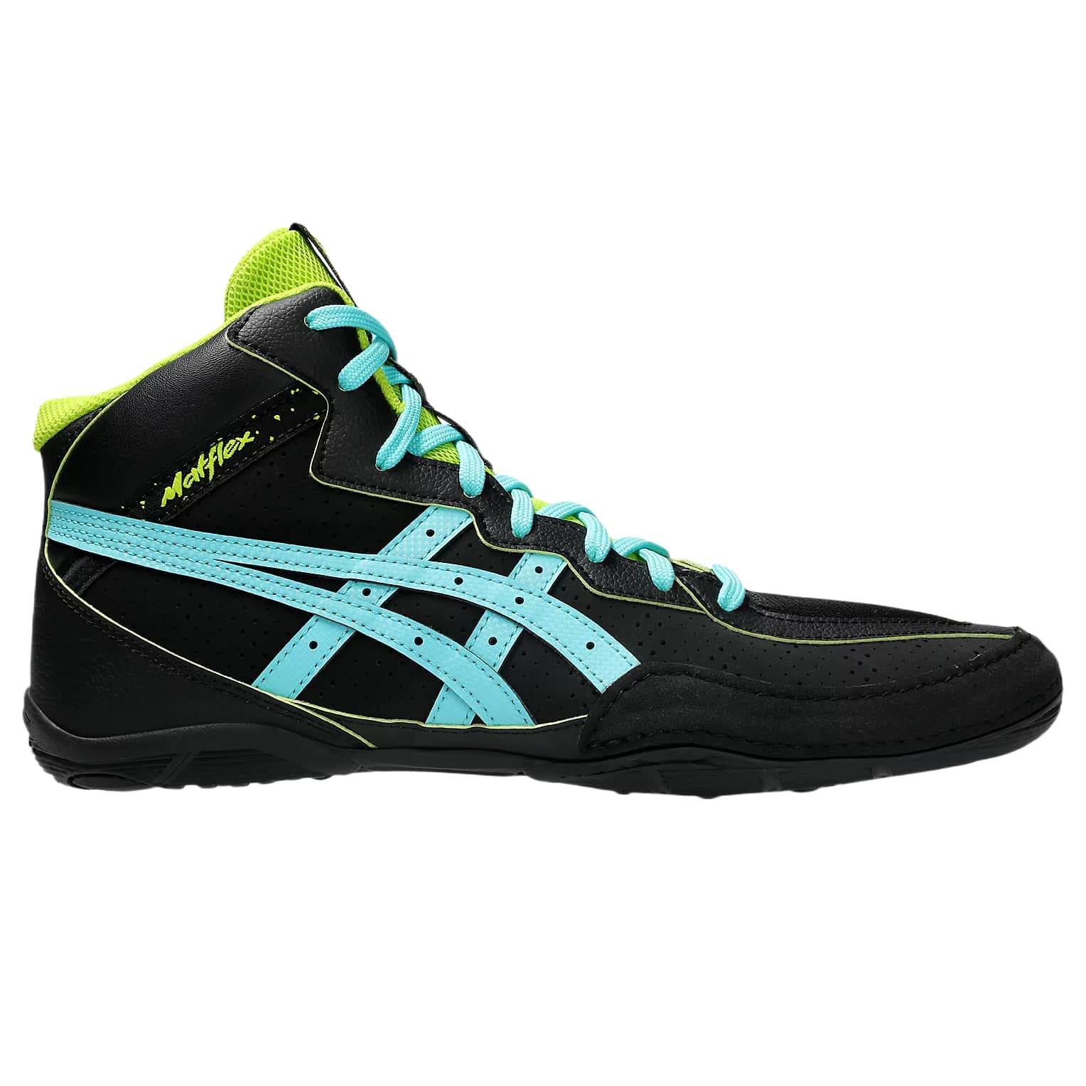 Кроссовки для спортзала ASICS MATFLEX 8 Тренировочные кроссовки MID Топ Черный Холодный Мятный Мужской - изображение 2