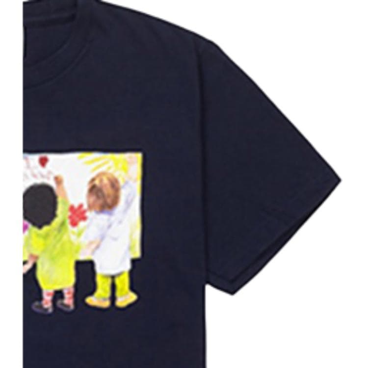 Футболка Supreme Kids Tee Navy - изображение 2