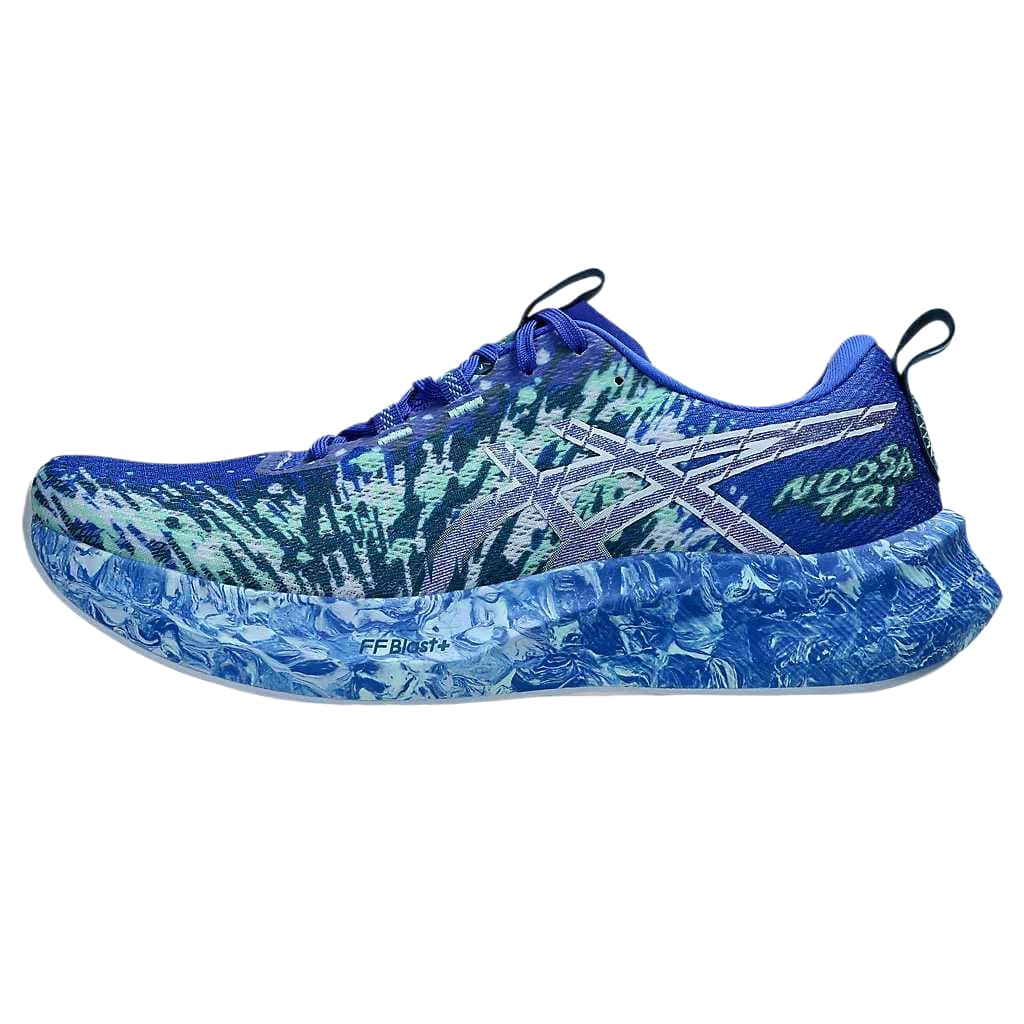 Кроссовки для бега ASICS NOOSA TRI 16 Беговые кроссовки Низкий Топ Синий Сине-зеленый Мужской - изображение 1