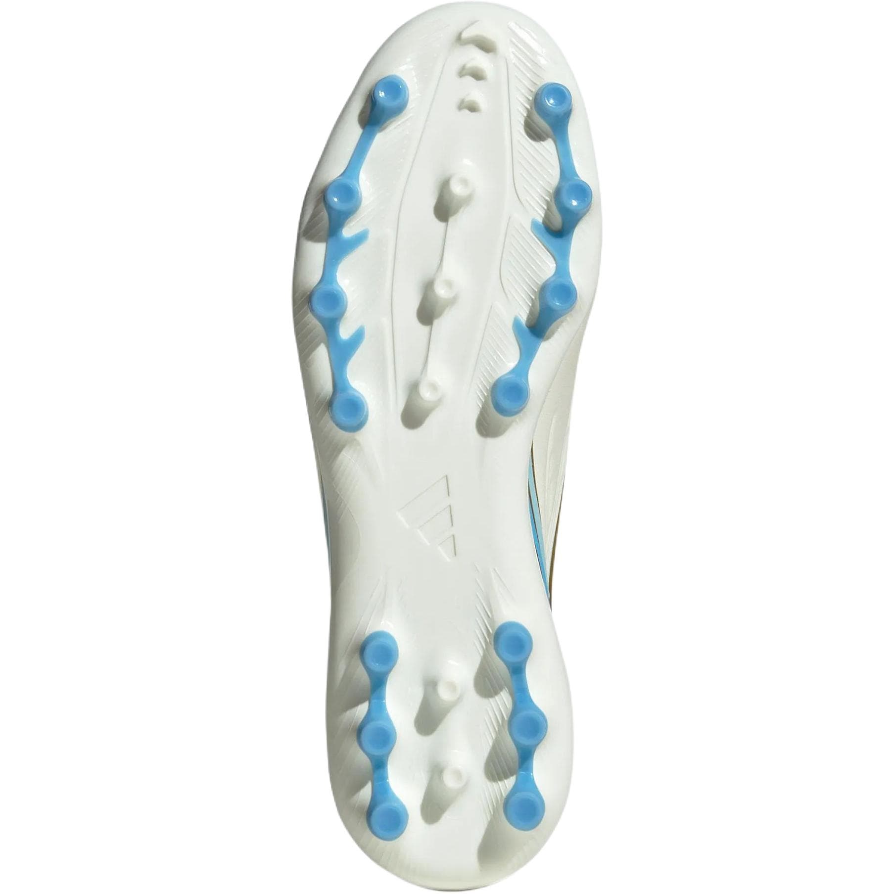 Бутсы Adidas F50 Детские футбольные бутсы Low Топ Белый и синий цвет Kids - изображение 4