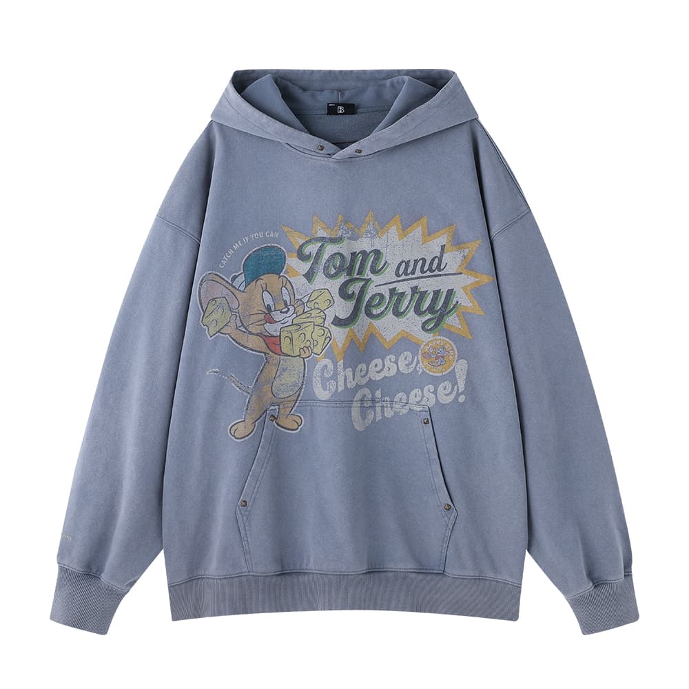 Худи BJHG Tom and Jerry Co-branded model Толстовка Унисекс - изображение 1