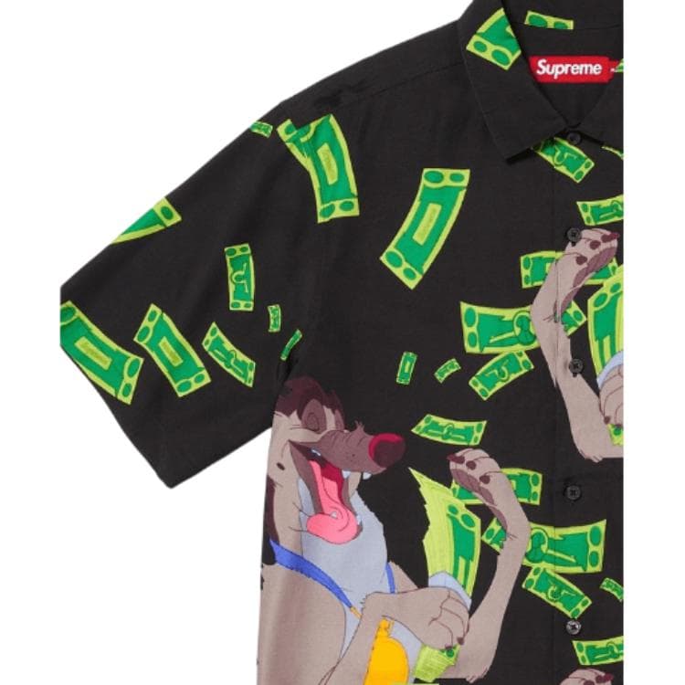 Рубашка Supreme X All Dogs Go To Heaven Fw25 WEEK11 S S Рубашка Унисекс - изображение 3