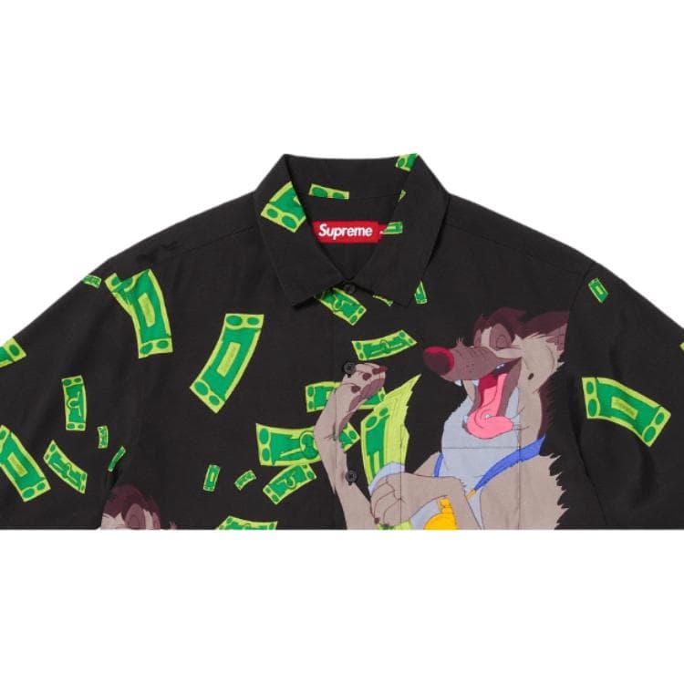 Рубашка Supreme X All Dogs Go To Heaven Fw25 WEEK11 S S Рубашка Унисекс - изображение 4