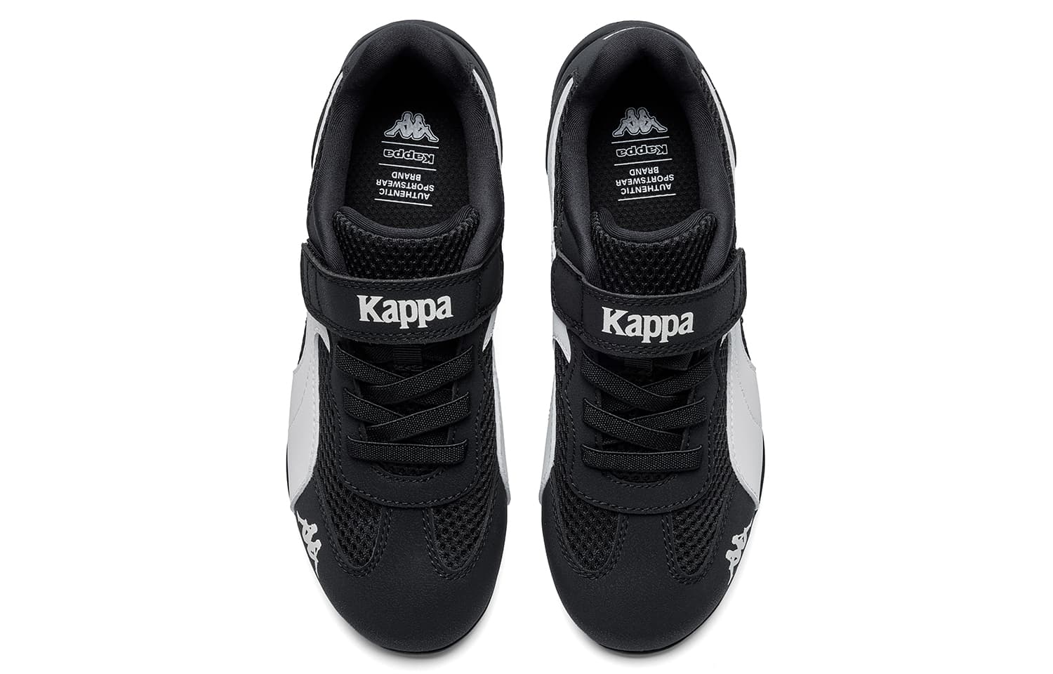 Кроссовки KAPPA KIDS Повседневная обувь Low Топ Черный Классический Белый Kids - изображение 4