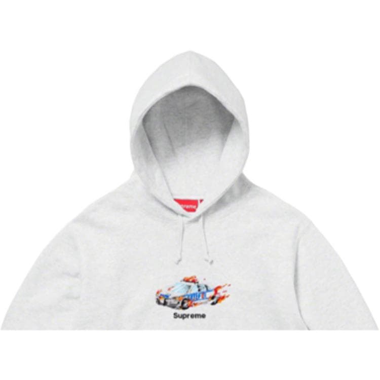 Кофта Supreme Cop Car Hooded Sweatshirt - изображение 4