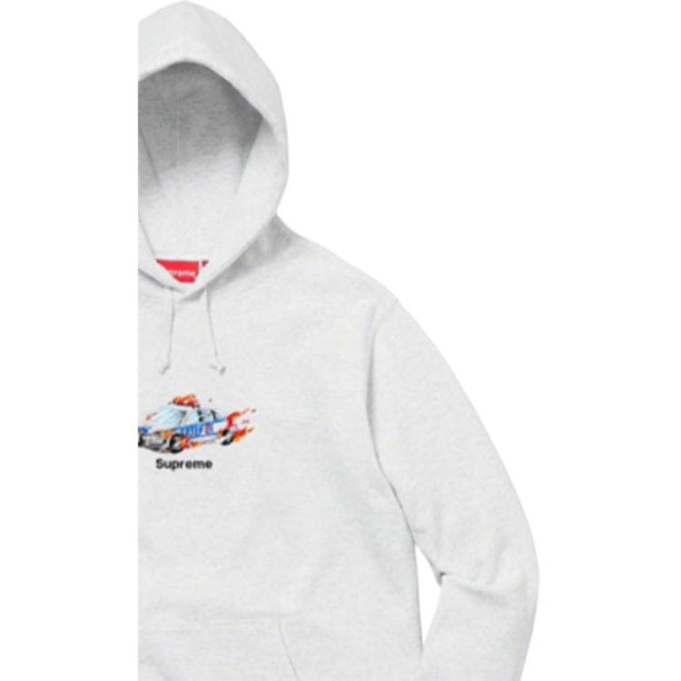 Кофта Supreme Cop Car Hooded Sweatshirt - изображение 5