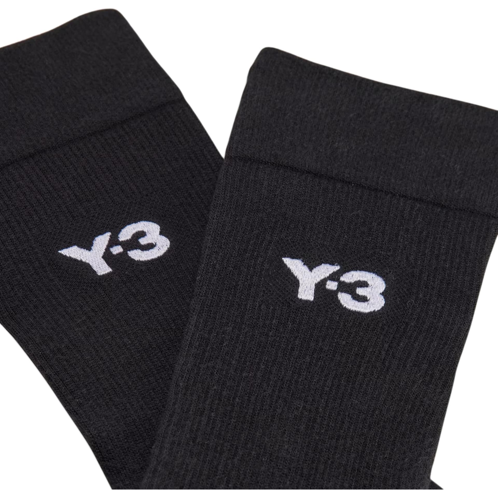 Носки Y-3 Алфавитно-цифровой Вязаная модель Носки до середины икры Мужской 1 пара - изображение 5