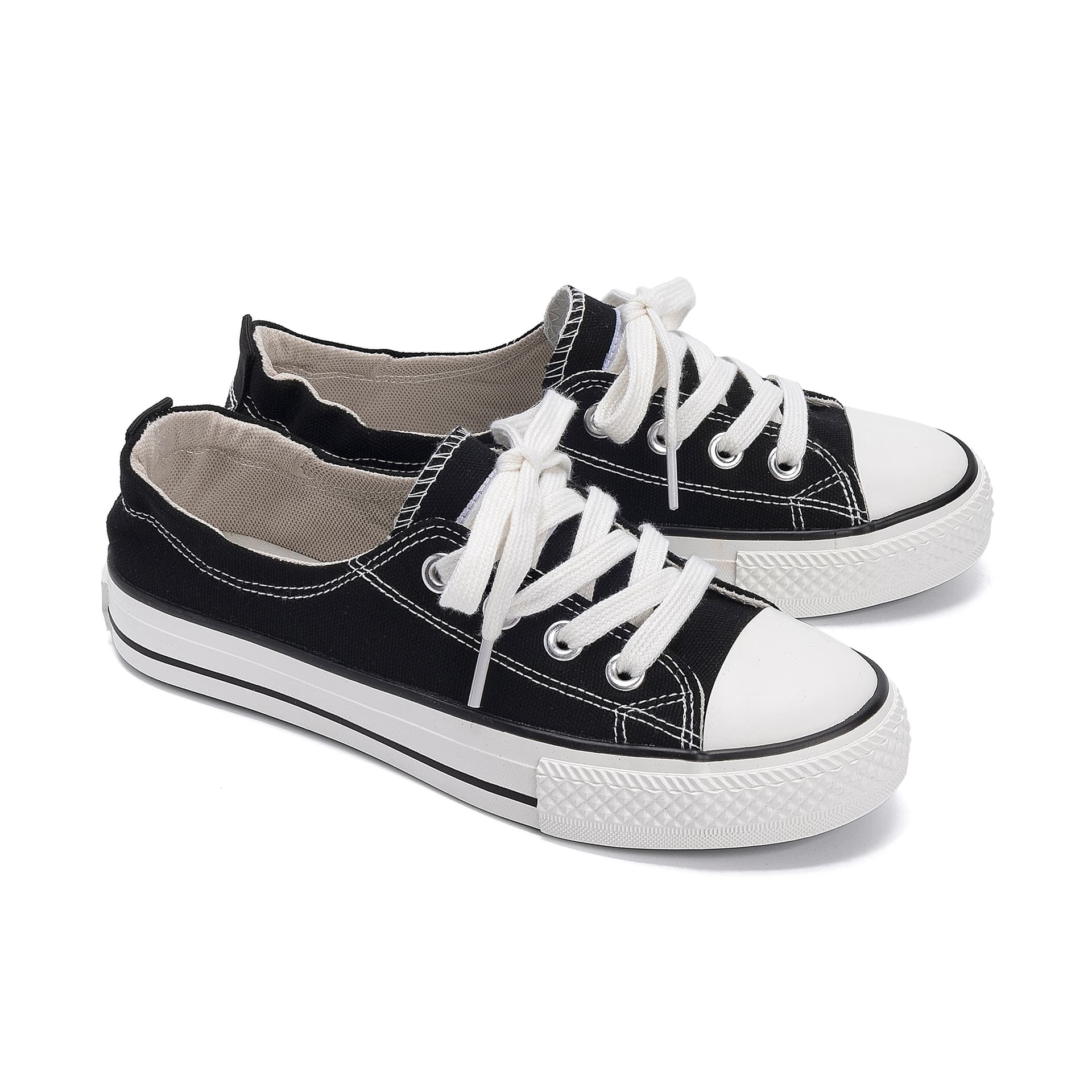 Кеды HUANQIU Canvas Shoes Low Top Women's - изображение 4