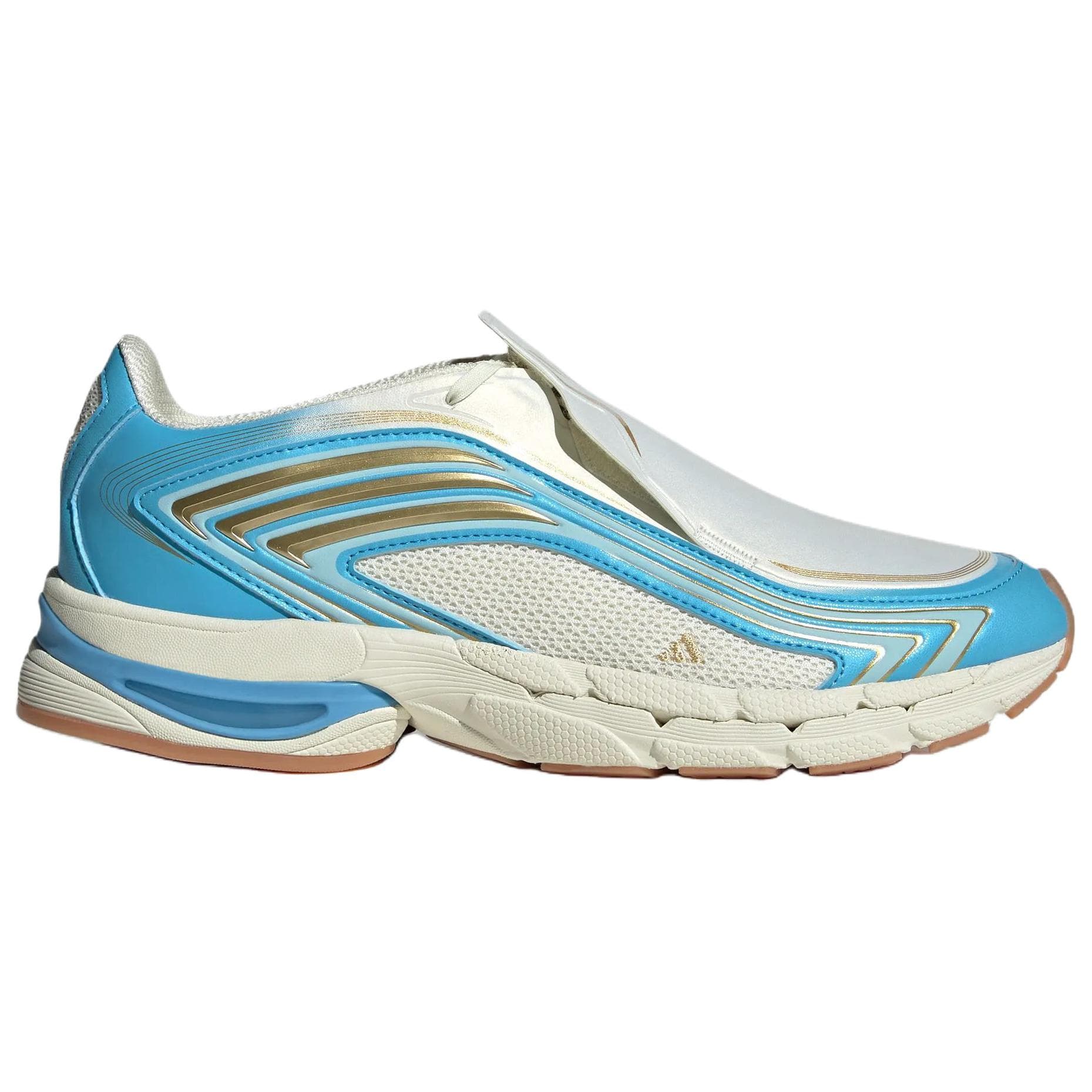 Кроссовки Adidas Adistar Повседневная обувь Low Топ Белый и синий цвет Унисекс - изображение 2