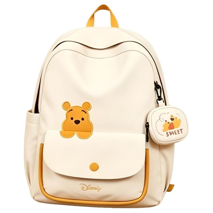 Рюкзак Коллекция Disney Winnie The Pooh Рюкзаки Розовый Абрикос (Брелок Включен) Унисекс - изображение 1