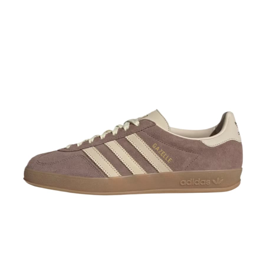 Кроссовки для спортзала Adidas Originals Gazelle Тренировочные кроссовки Low Топ Светло-коричневый Теплый Ванильный Chewing Gums Мужской - изображение 1