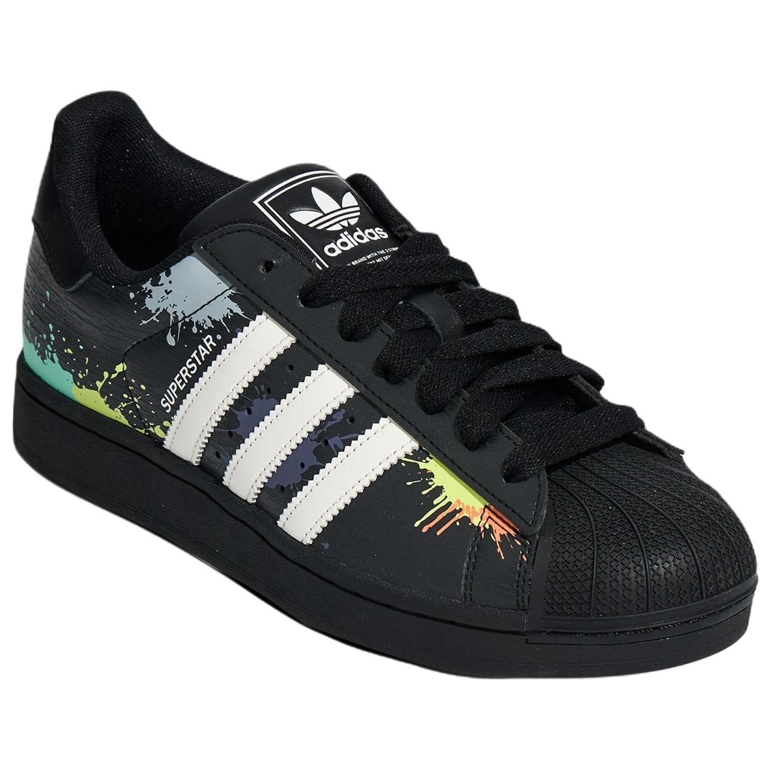 Кроссовки Adidas Originals Superstar 2 Кеды для скейтбординга Low Топ Черный Унисекс - изображение 3