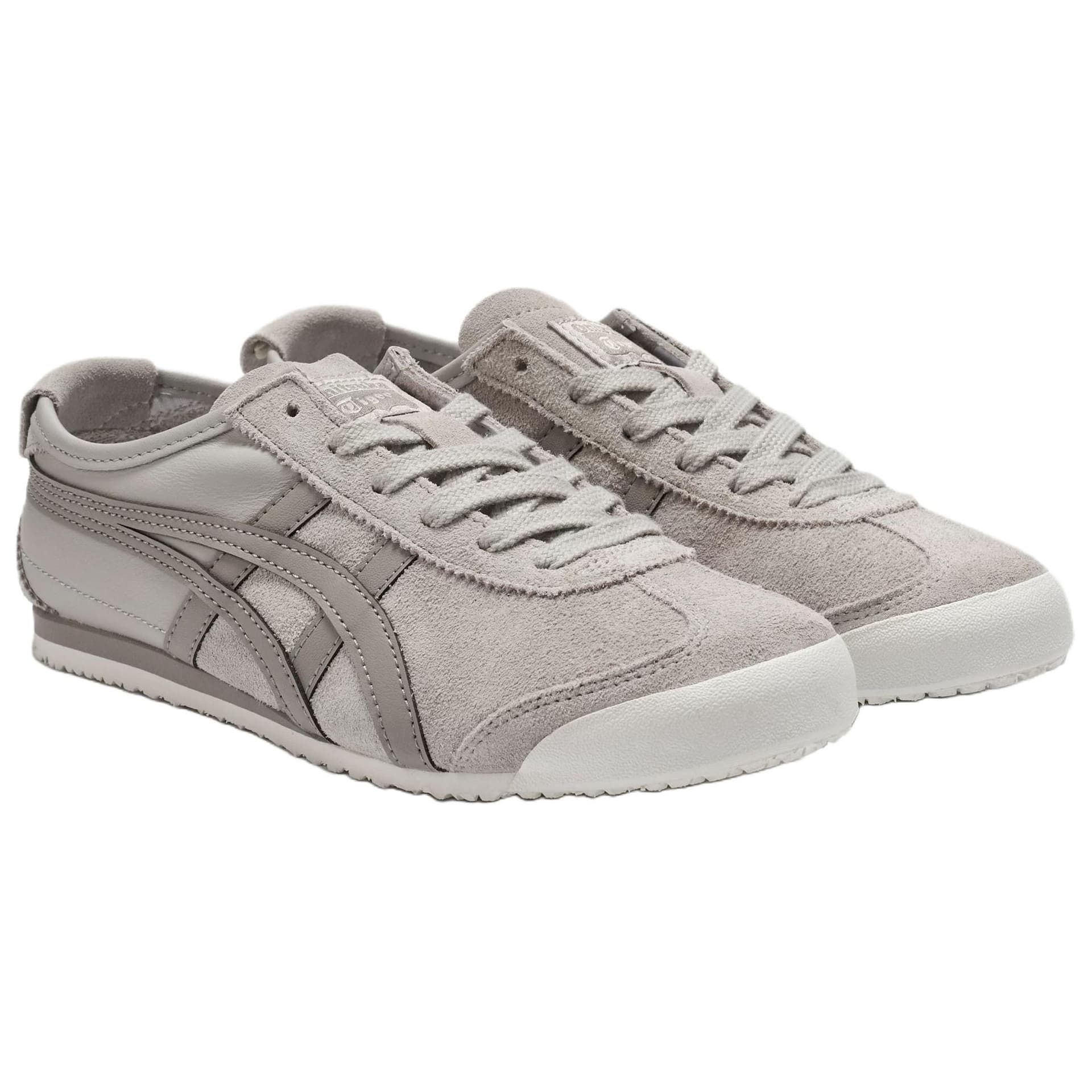 Кроссовки Onitsuka Tiger MEXICO 66 Повседневная обувь Низкий Топ Серый Унисекс - изображение 3