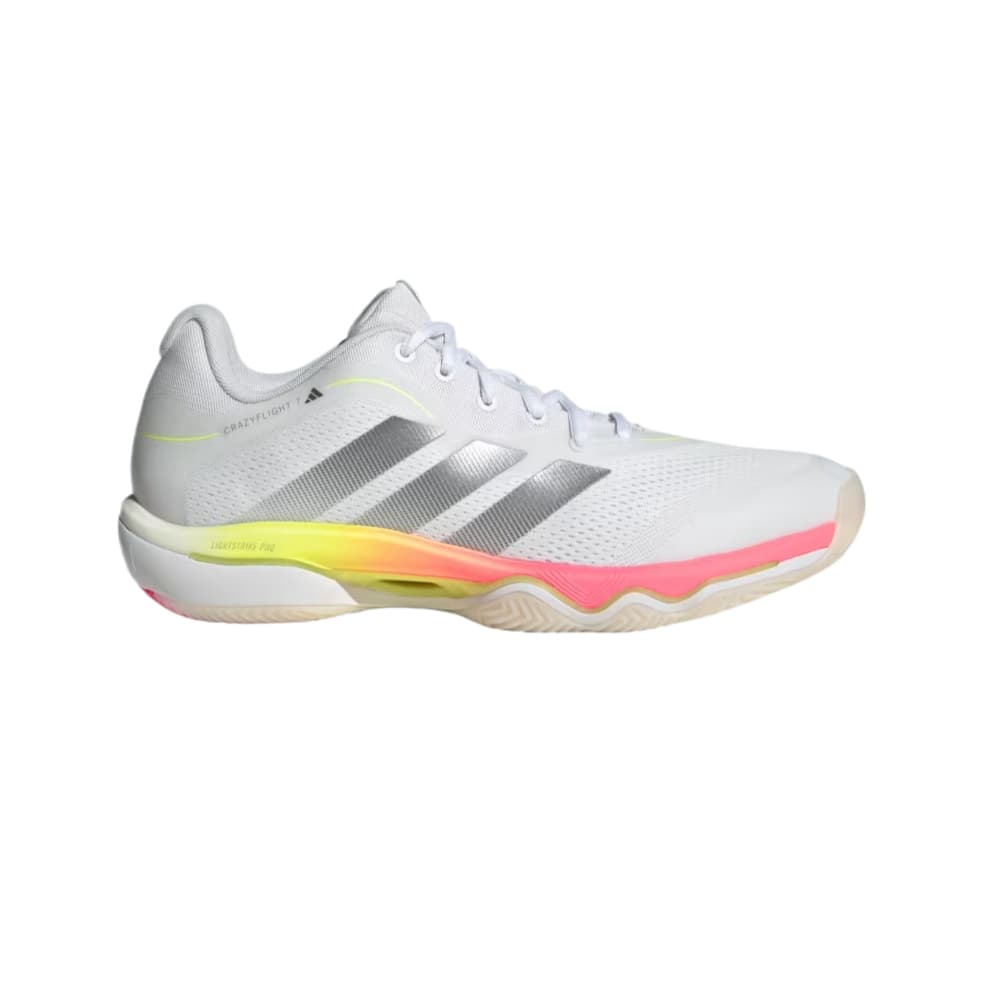 Кроссовки Adidas Crazyflight Volleyball Обувь Низкий Топ Ярко-оранжевый Ярко-оранжевый Экрю Мужской - изображение 2