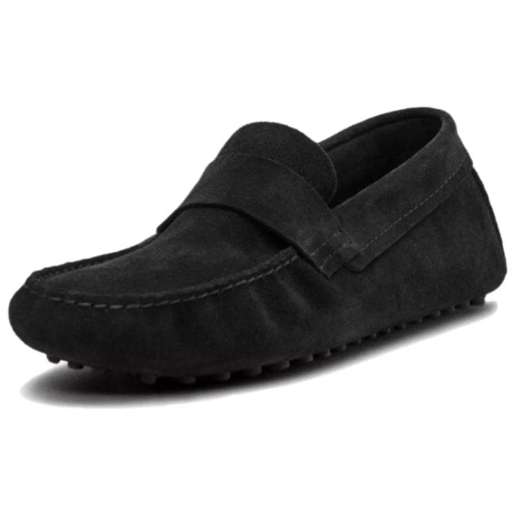 Massimo Dutti Мужские мокасины из коровьей кожи цвет индиго - изображение 2