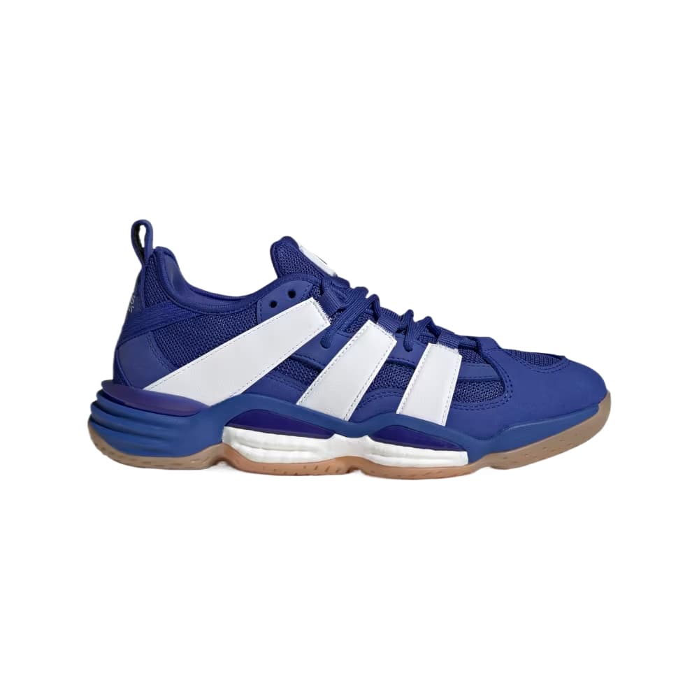 Кроссовки Adidas Stabil Волейбольные кроссовки Низкий Топ Прозрачный Синий Облачный Белый Резина Цвет Мужской - изображение 2