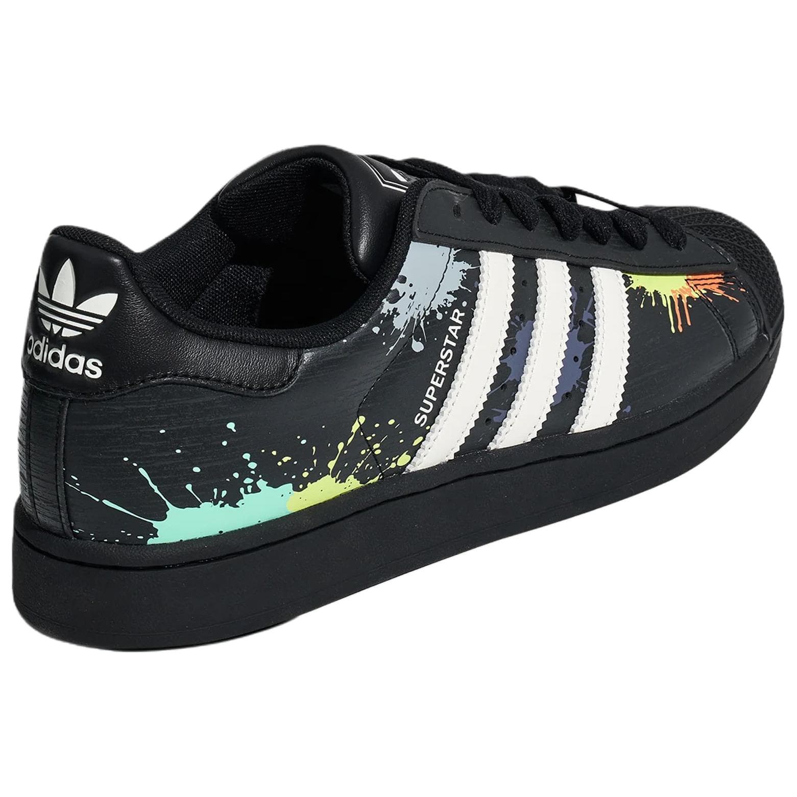 Кроссовки Adidas Originals Superstar 2 Кеды для скейтбординга Low Топ Черный Унисекс - изображение 4