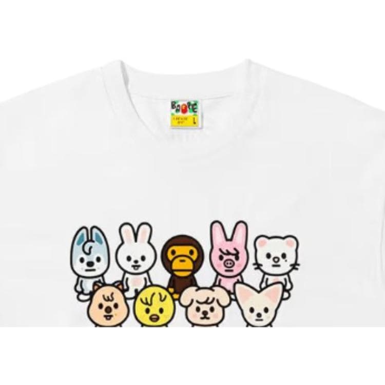Футболка BAPE Stray Kids FW25 T - изображение 2