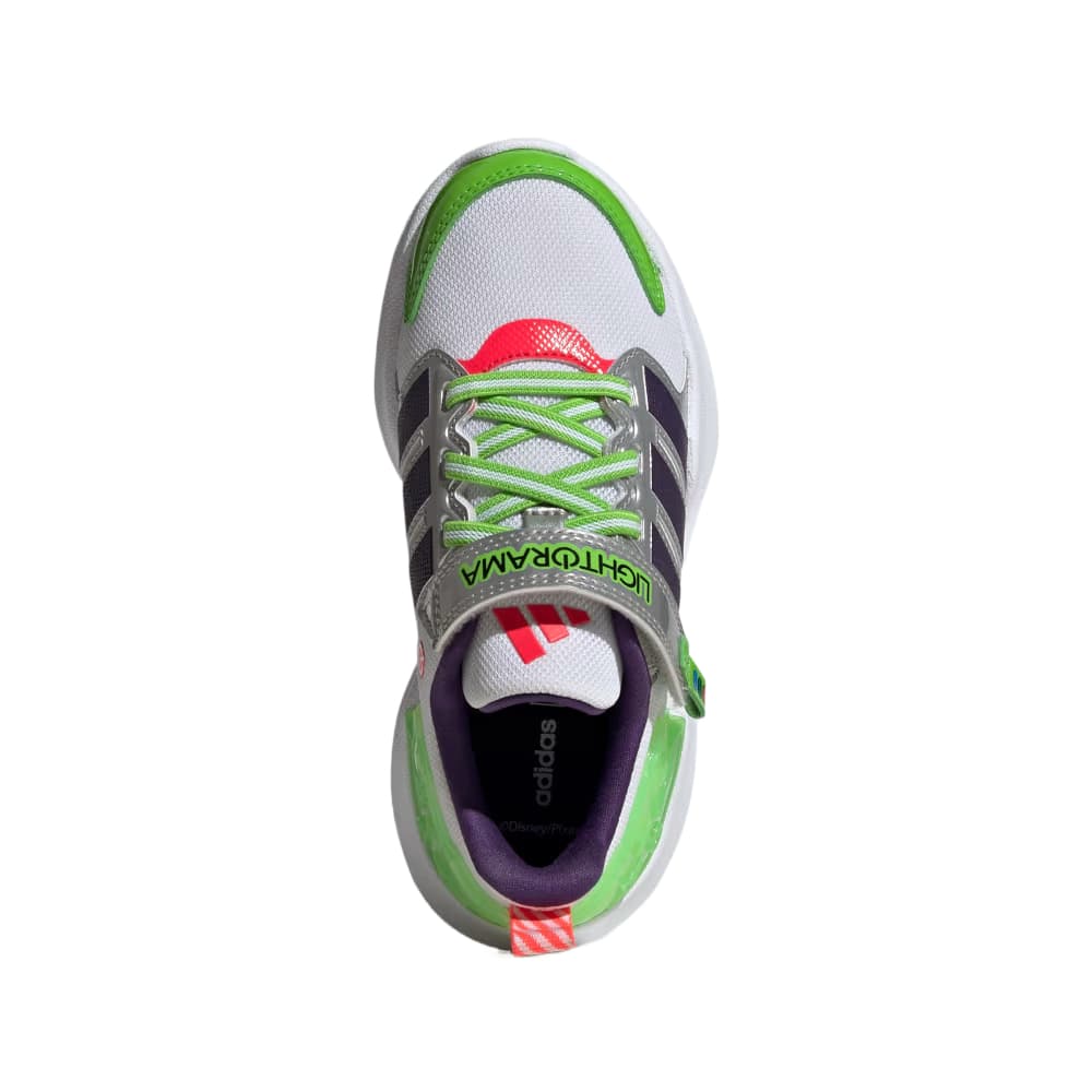 Кроссовки Adidas Pixar Детские беговые кроссовки Low Топ Облачный белый Фиолетовый Ярко-красный Kids - изображение 4