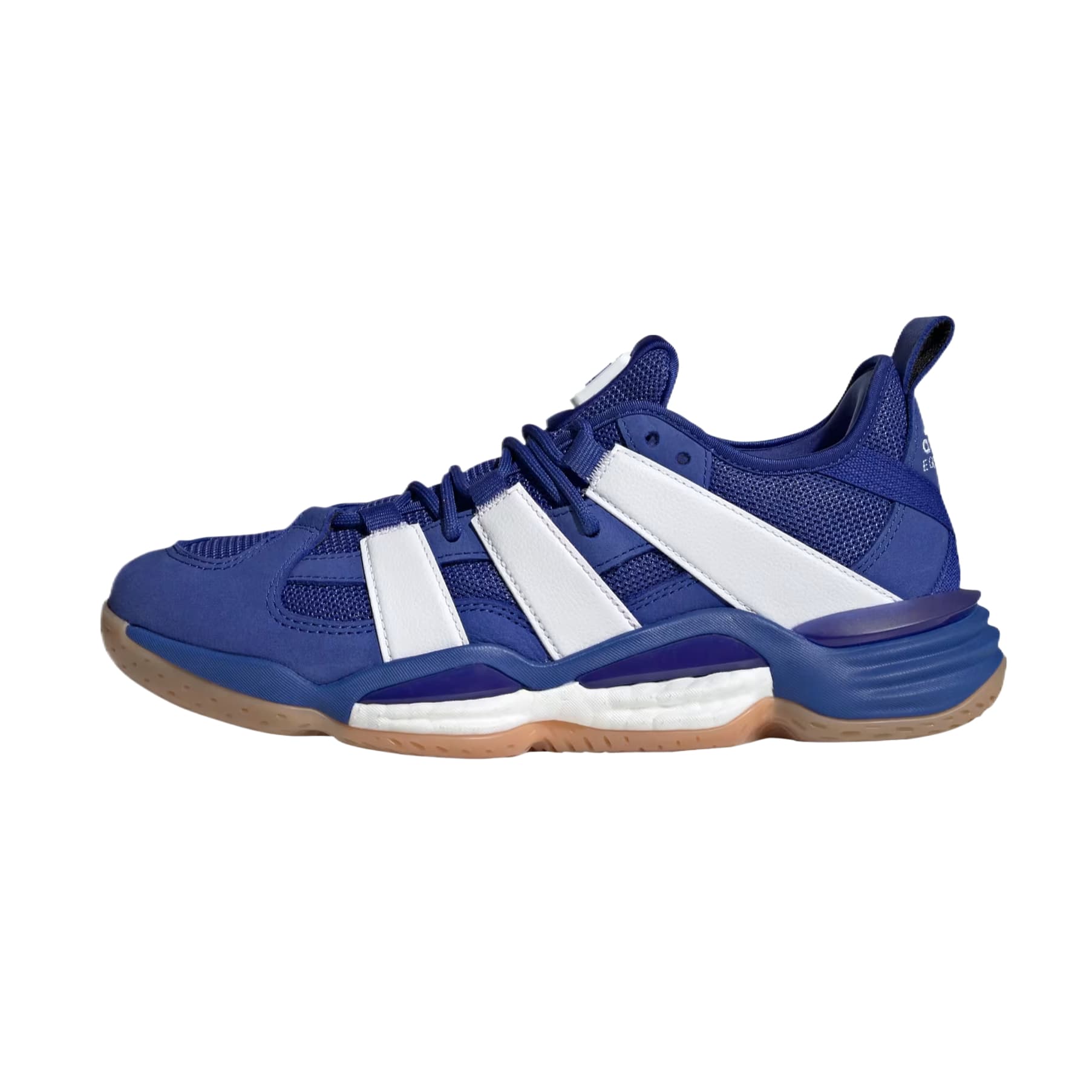 Кроссовки Adidas Stabil Волейбольные кроссовки Низкий Топ Прозрачный Синий Облачный Белый Резина Цвет Мужской - изображение 1