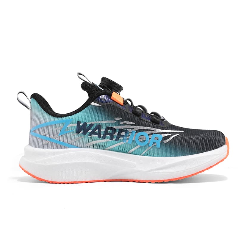 Кроссовки Warrior Детские беговые кроссовки Low Топ Черный Озерный зеленый Kids - изображение 2