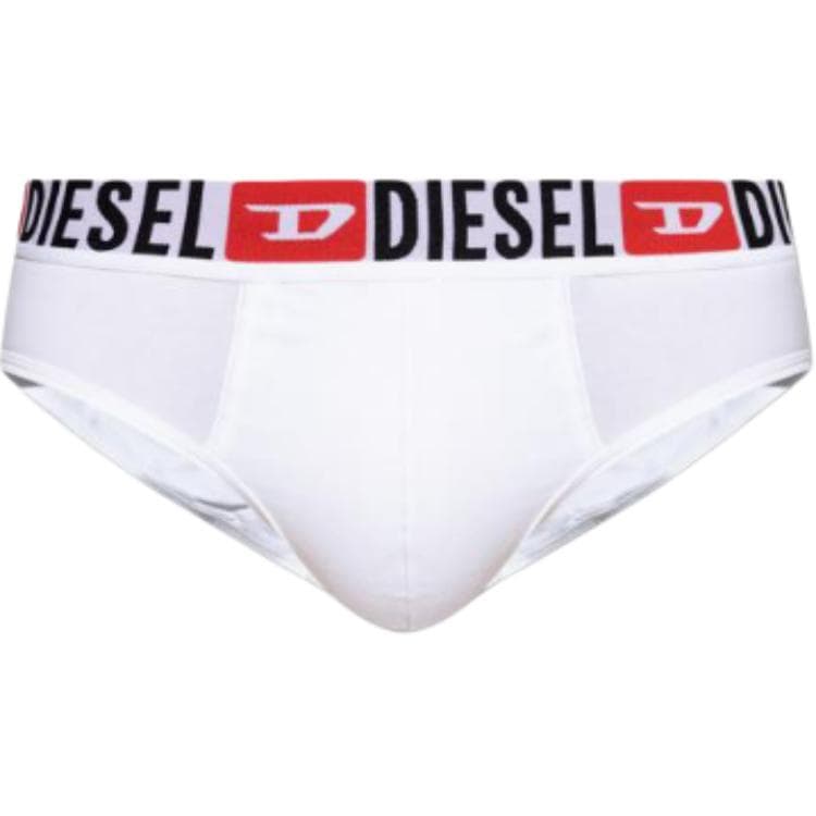 Трусы Diesel 3 упаковки (Красный + Белый + Синий Черный) Мужские трусы-бикини - изображение 4