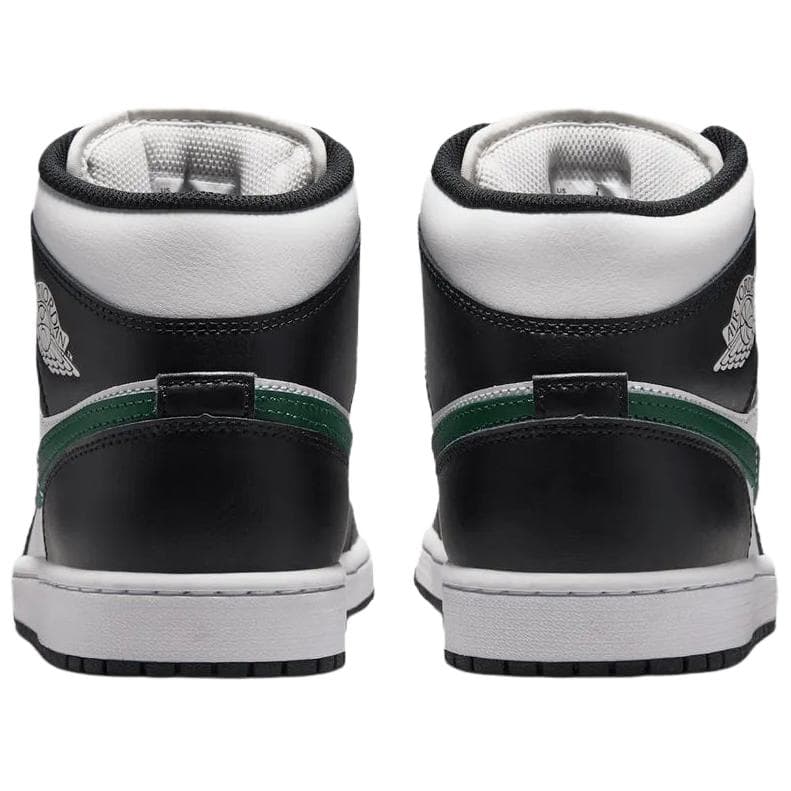 Ретро баскетбольные кроссовки Jordan Air Jordan 1 Ретро-баскетбольные кроссовки MID Топ Белый черный зеленый Унисекс - изображение 5