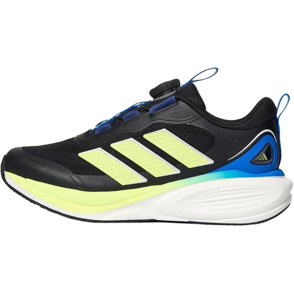 Кроссовки Adidas PLAYCUSH Детская беговая обувь Низкий топ Черный Желтый Kids - изображение 1