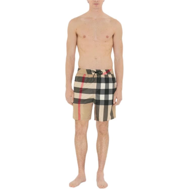Burberry Пляжные шорты Мужские Бежевые - изображение 3