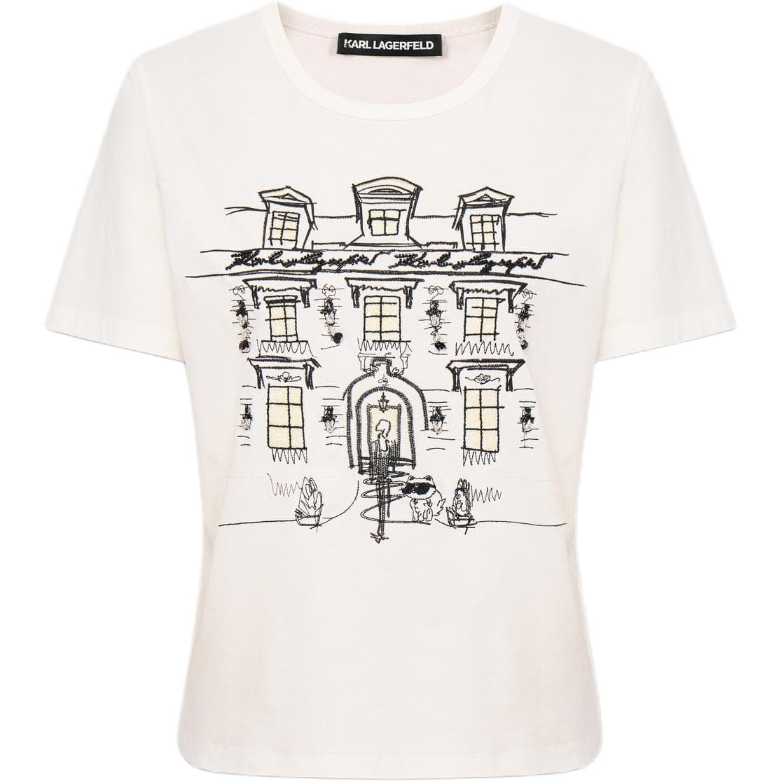 Футболка KARL LAGERFELD SS26 KL T - изображение 2