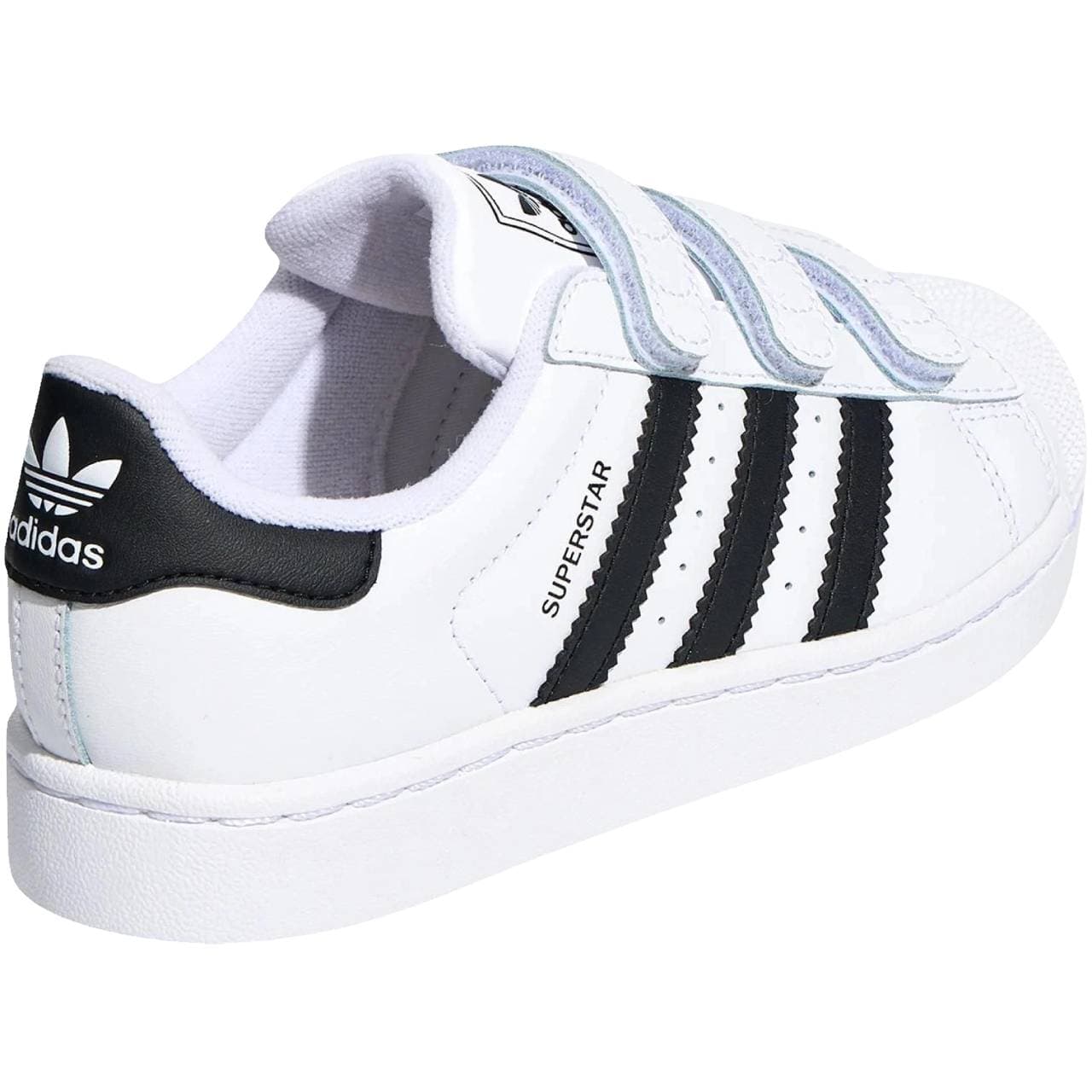 Кроссовки Adidas Originals Superstar 2 Детская Скейтбординг Обувь Низкий Топ Белый Черный Kids - изображение 4