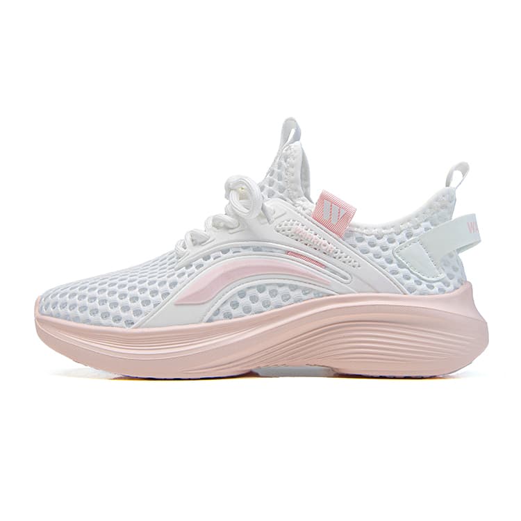 Кроссовки для бега Кроссовки Warrior Low Top Белые Розовые Женские - изображение 1