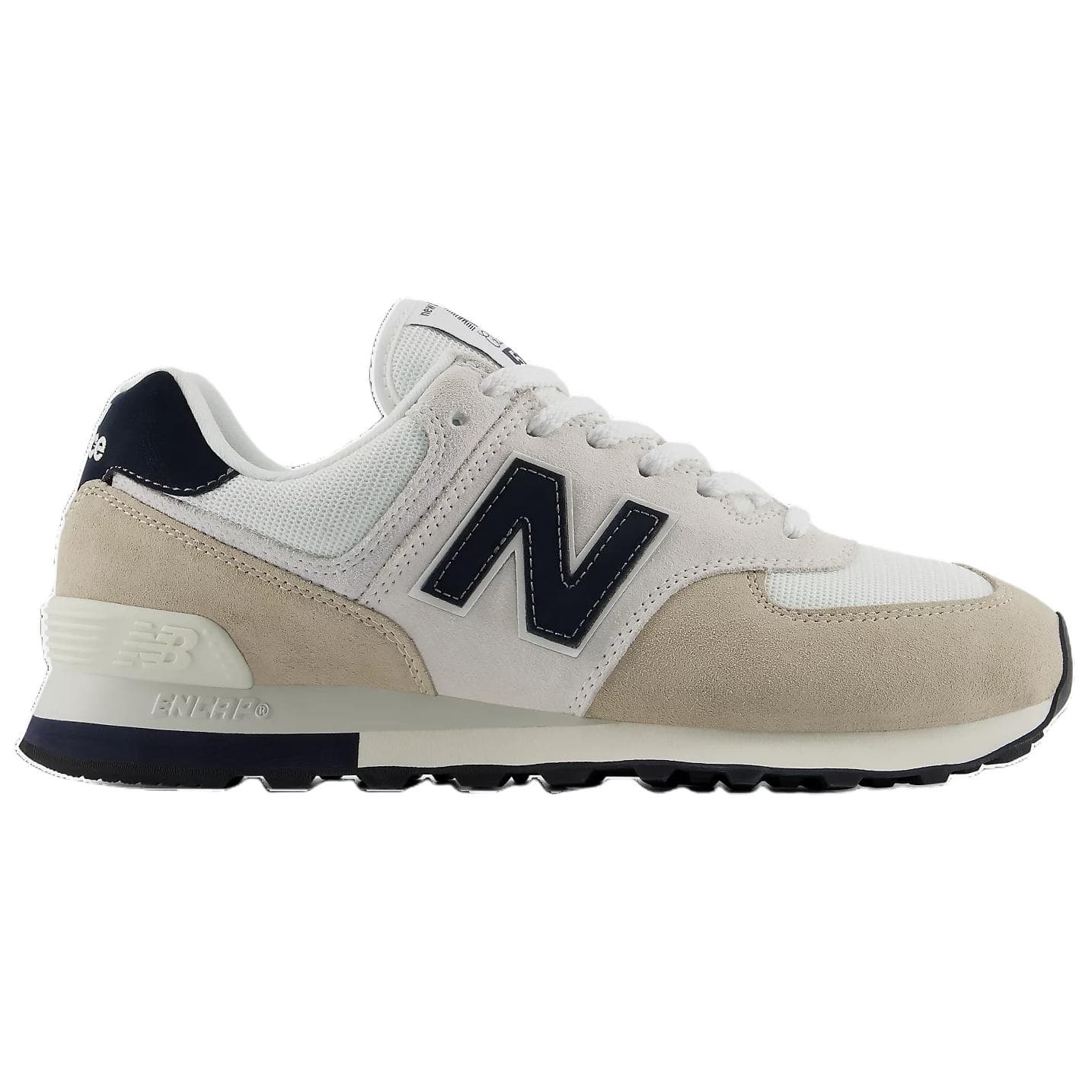 Кроссовки New Balance NB 574 Повседневная обувь Бежевый Серый Черный Мужской - изображение 2
