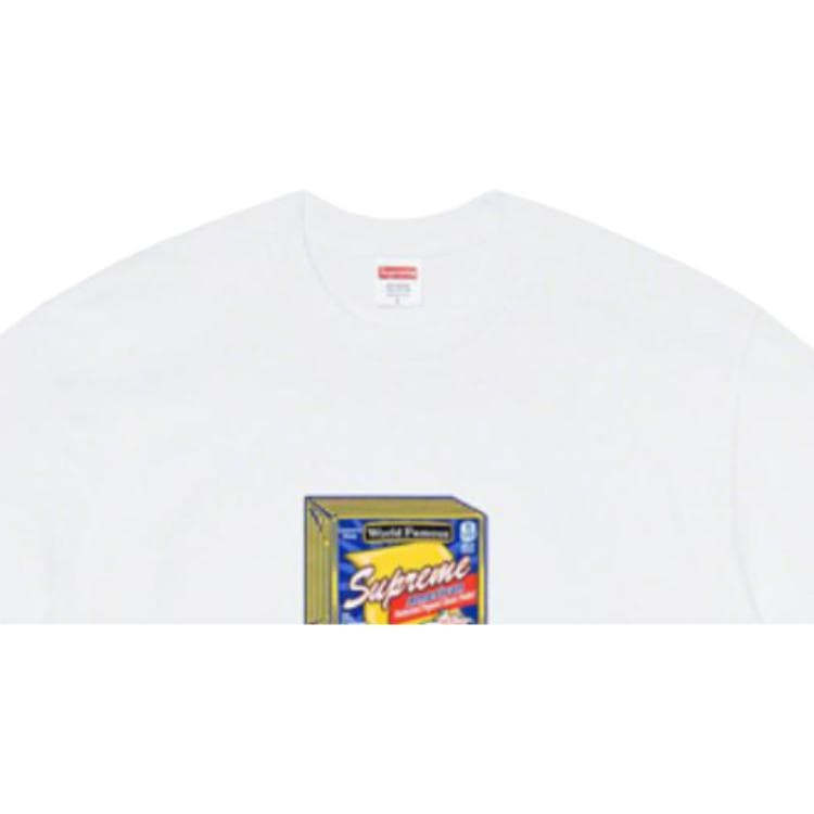 Футболка Supreme Cheese Tee White - изображение 7