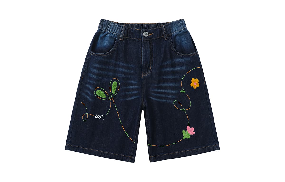 Джинсовые шорты LAMLICKA Blue Unisex Джинсовые шорты - изображение 1