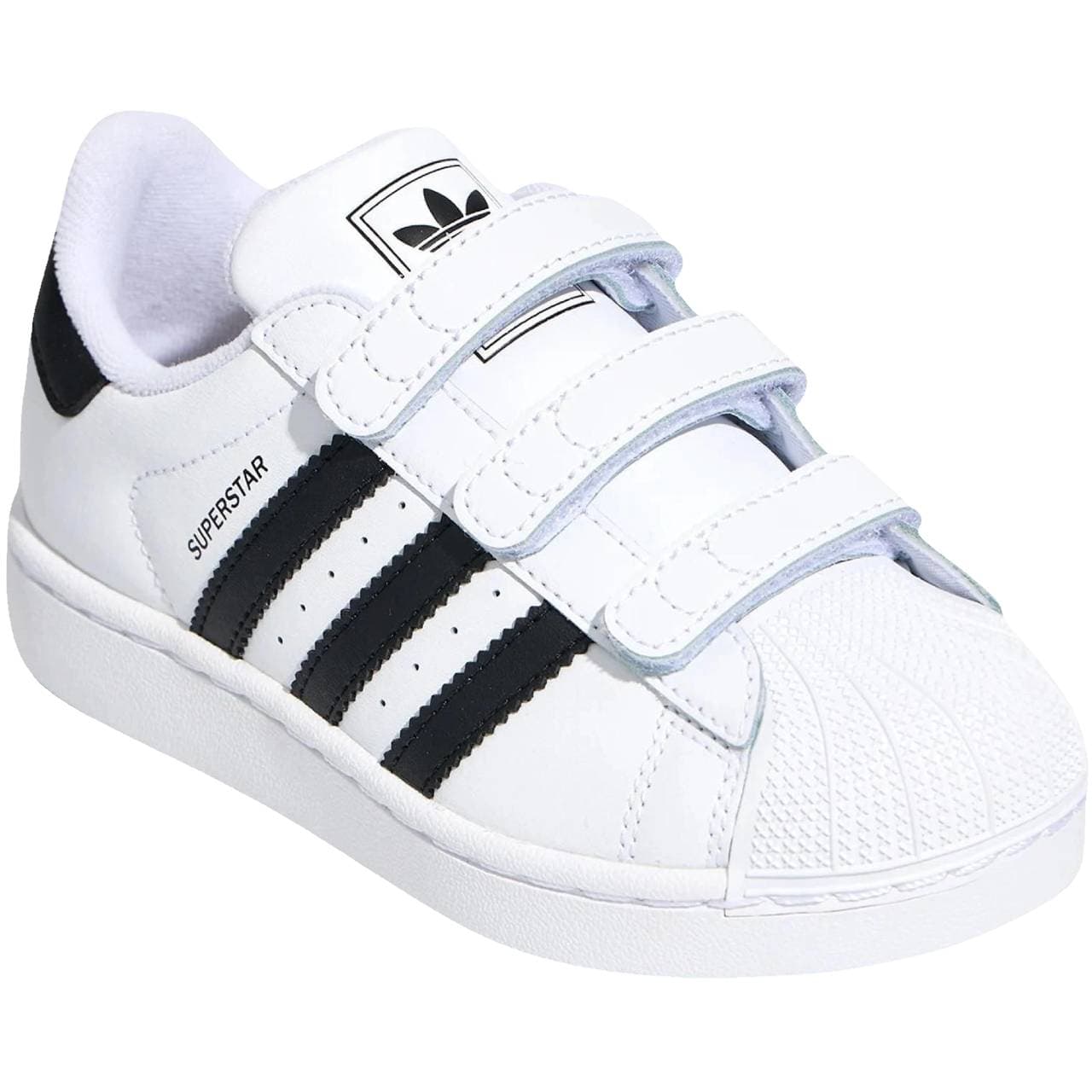 Кроссовки Adidas Originals Superstar 2 Детская Скейтбординг Обувь Низкий Топ Белый Черный Kids - изображение 3