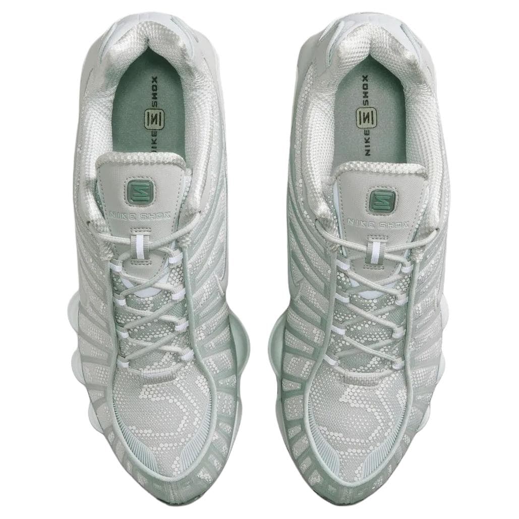 Кроссовки NIKE Shox TL Повседневная обувь Low Топ Белый мятно-зеленый Мужской - изображение 5