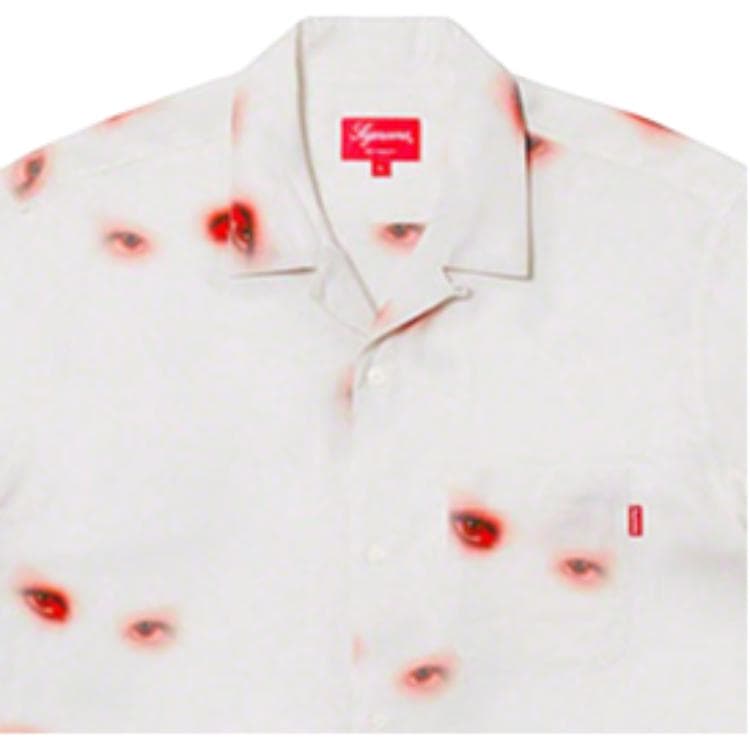 Рубашка Supreme FW19 Week 1 Eyes Rayon SS Shirt - изображение 3