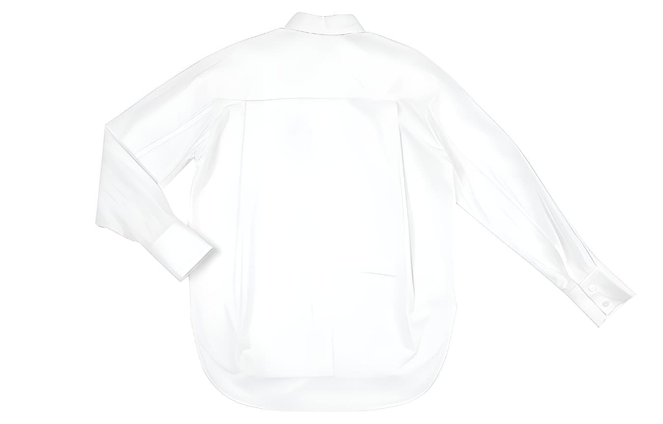 Блузка BONELESS Cut White Women's Shirts - изображение 2