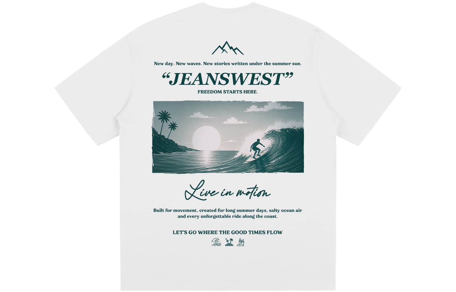 Футболка JEANSWEST Унисекс T-рубашки - изображение 2