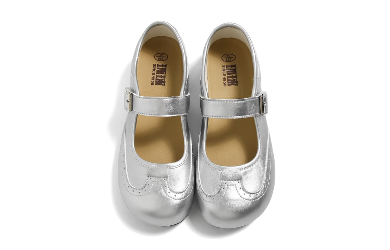 HUANQIU Mary Jane Shoes Silver Women's HUANQIU Мэри Джейн Обувь Серебряный Женский - изображение 6