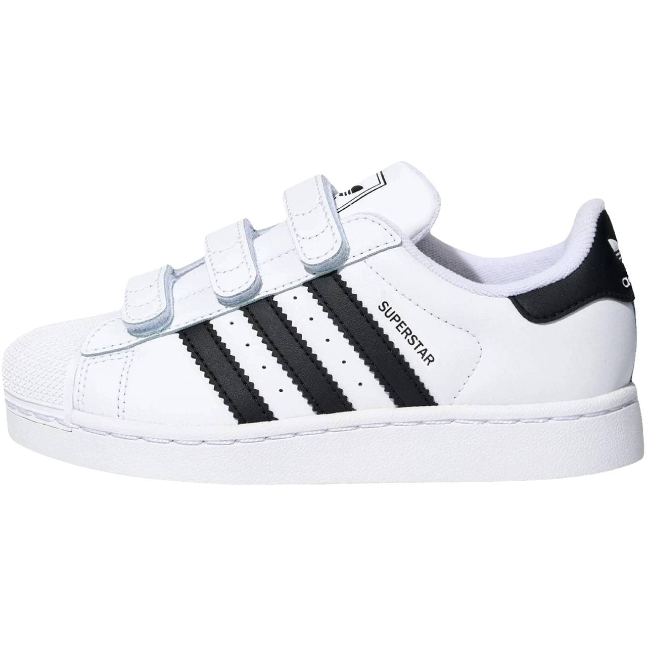 Кроссовки Adidas Originals Superstar 2 Детская Скейтбординг Обувь Низкий Топ Белый Черный Kids - изображение 1