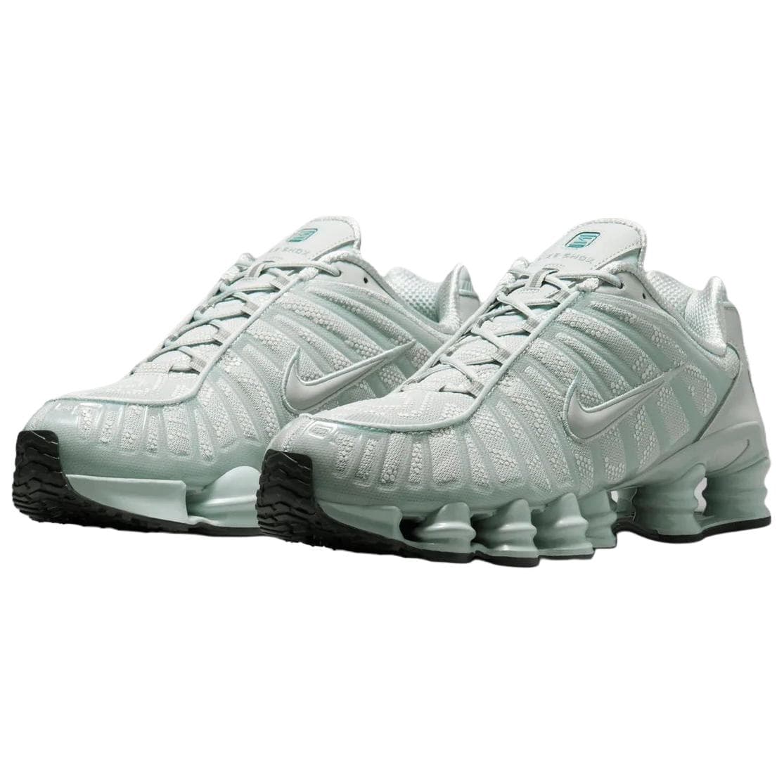 Кроссовки NIKE Shox TL Повседневная обувь Low Топ Белый мятно-зеленый Мужской - изображение 3