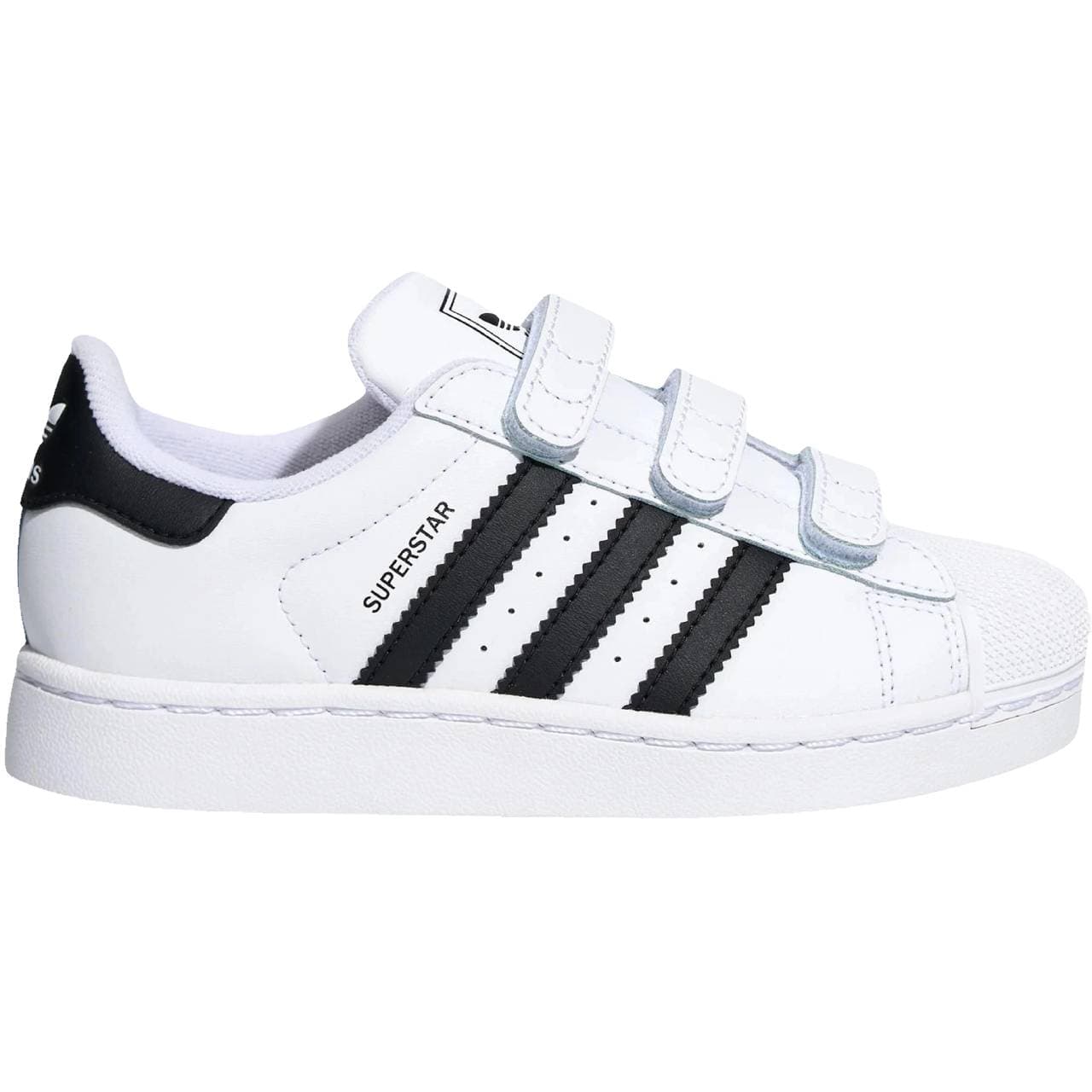 Кроссовки Adidas Originals Superstar 2 Детская Скейтбординг Обувь Низкий Топ Белый Черный Kids - изображение 2