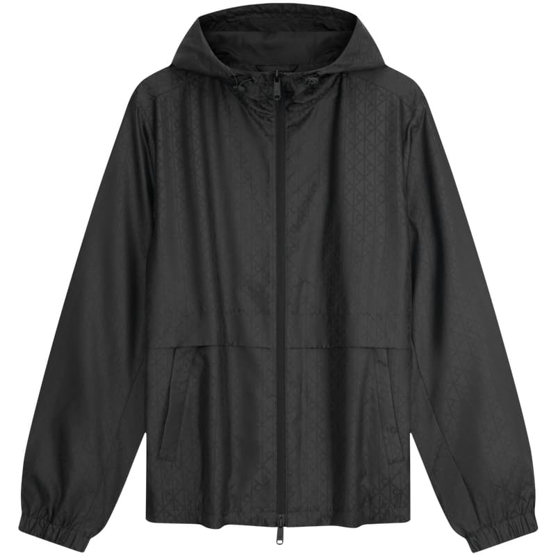 Демисезонная куртка calvin klein UB1 Космический Черный Мужские Ветровки - изображение 1