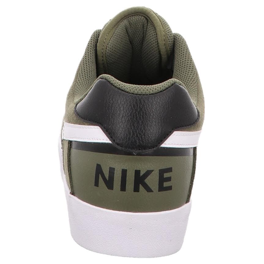 Кроссовки Nike SB DELTA Скейтборд Кроссовки Низкие Топ Средний Оливковый Белый Черный Erasers Мужские - изображение 4