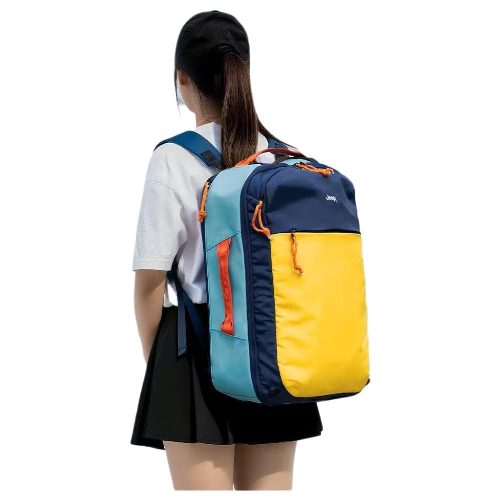 Jeep Jippo 30L Туристические сумки Оксфорд Синий и Желтый Унисекс - изображение 3